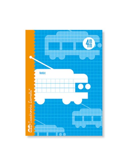 LIBRETA CUBIERTA BASICA 4º RAYADO 4 MM 16 HOJAS LAMELA 05004